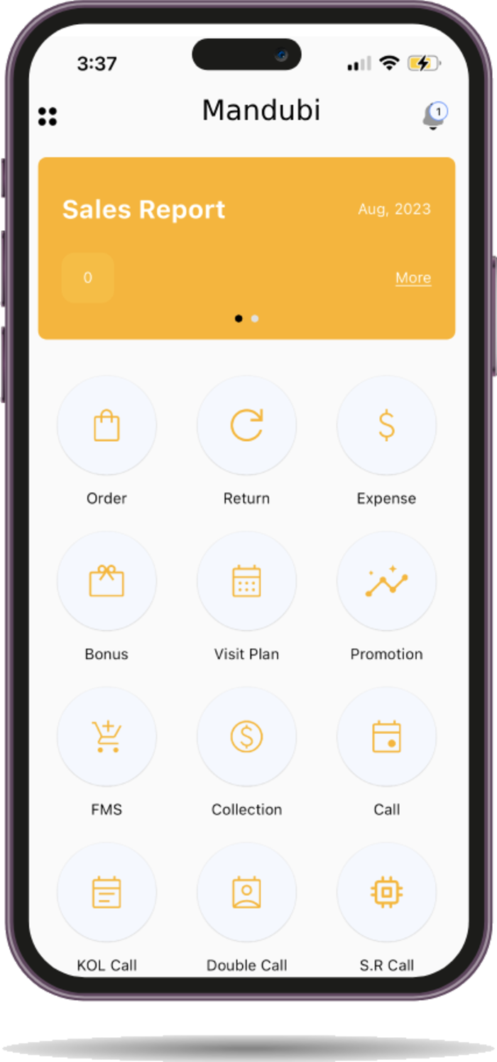 The Mandubi rep app